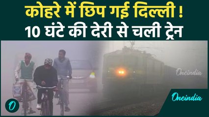 Weather Update: Delhi-NCR में कोहरे की मार, 400 फ्लाइट्स और 70 ट्रेन लेट | Delhi cold wave | #Shorts