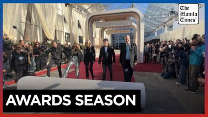 Golden Globes red carpet is ready to roll