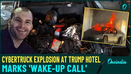 Suspect Livelsberger detonated a Cybertruck outside Trump Hotel, calling it wake-up call for America