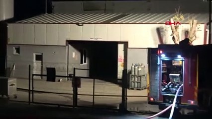 Kocaeli'de gaz dolum tesisinde yangın