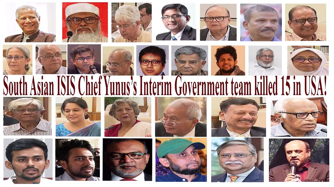 ISIS Chief Yunus Interim Government attack in USA