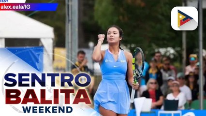 Alex Eala, laglag sa Canberra Open