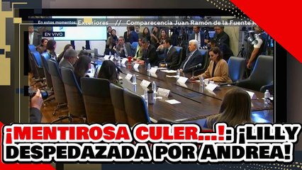 ¡MENTIROSA CULER…! ¡LILLY ’La NARKOMERETRIZ’ es DESTROZADA por ANDREA CHÁVEZ y el Dr. De la FUENTE!