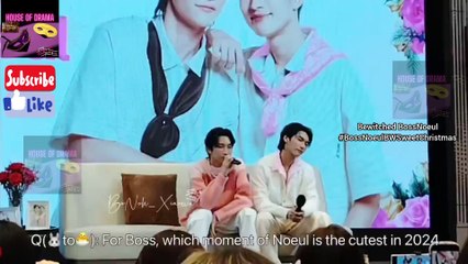 [Eng Sub] 3 Jan 2025 Which Moment of Noeul is The Cutest in 2024? #บอสโนอึล #bossnoeul #BoNoH