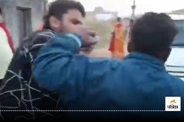 मंत्री देवांगन के प्रतिनिधि की सरेआम पिटाई