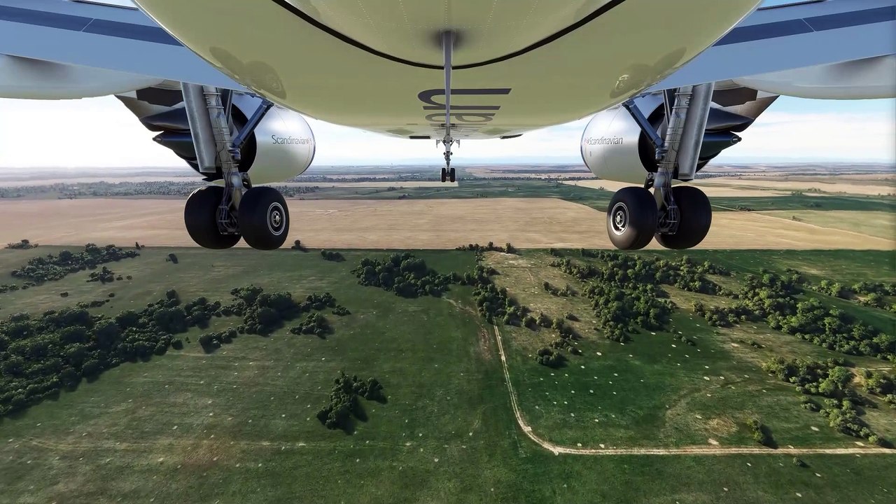 Fantastic Landing: Scandinavian Airlines A320neo at Donegal Airport (CFN), Donegal, Ireland #flights #fly #flightlovers #Canada #USA #Japan  #aviation #flying #FlyingLovers #aviationlovers