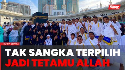 Lihat Kaabah depan mata, sampai tidak sanggup balik tidur di bilik