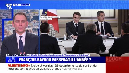 Laurent Jacobelli (RN): "On ne peut pas continuer avec une Assemblée nationale qui ne correspond pas au gouvernement"