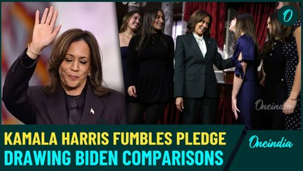 'Biden2.0': Kamala Harris Fumbles Pledge of Allegiance on Senate Floor —Gaffe Goes Viral on Internet