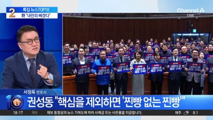 與 “내란죄 철회하려면 재의결 받아야”