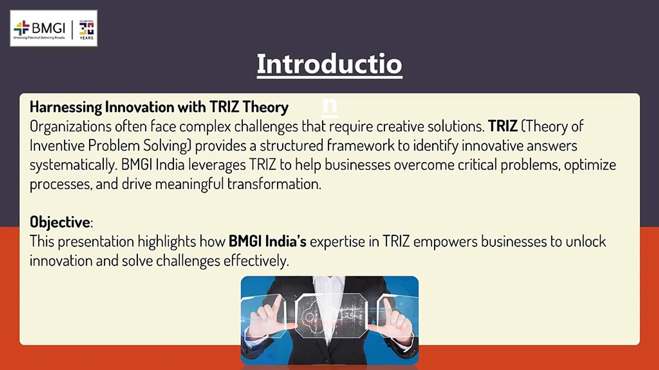 TRIZ Theory Unlocking Innovative Problem-Solving with BMGI India’s Expertise