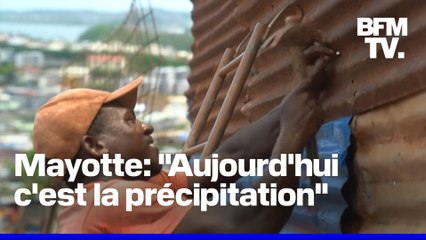 Pressée par les pluies, la reconstruction des bidonvilles de Mayotte se fait dans l'urgence