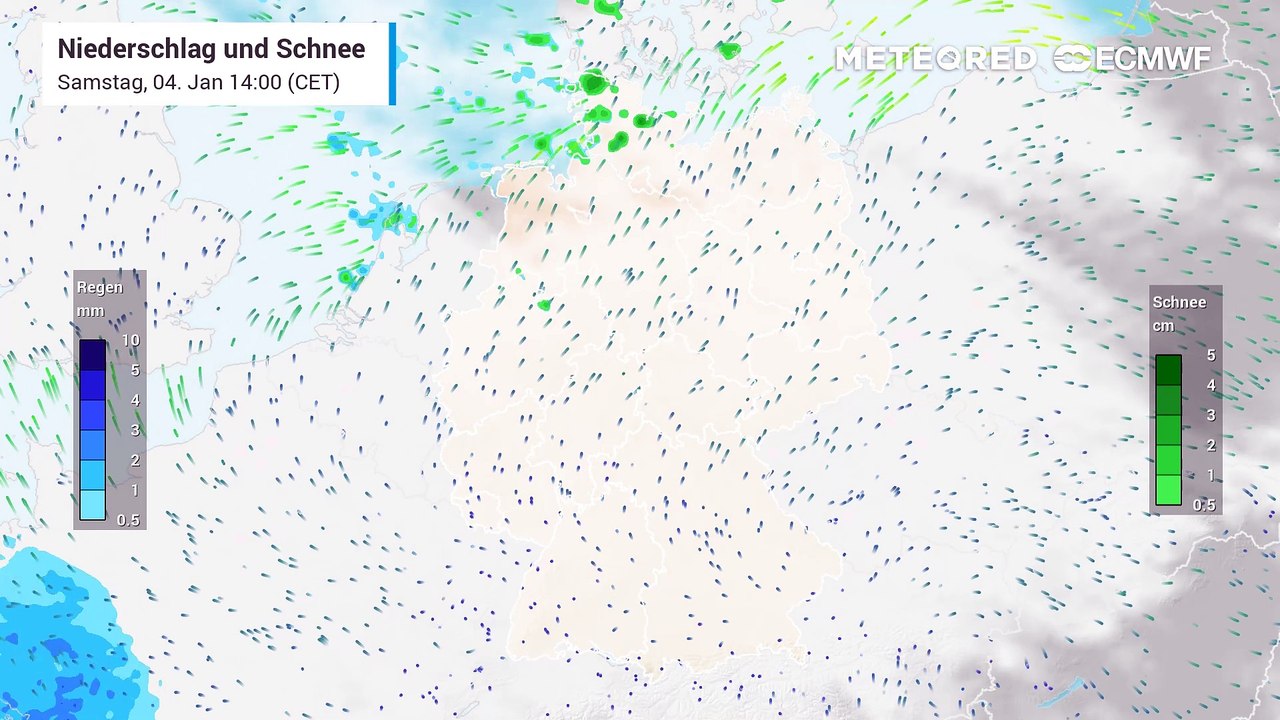 Schneefront rollt über Deutschland hinweg - dahinter folgt gefährlicher Eisregen!