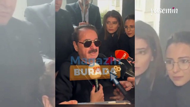 İbrahim Tatlıses Ferdi Tayfur'un cenazesinde gözyaşlarını tutamadı