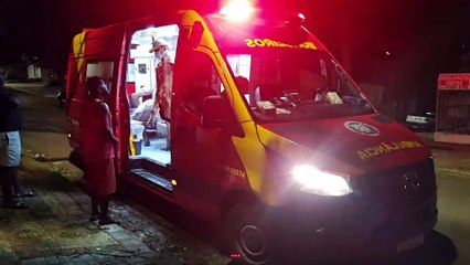 Vítima tem grande perca de sangue após ser agredida com garrafadas no bairro Alto Alegre