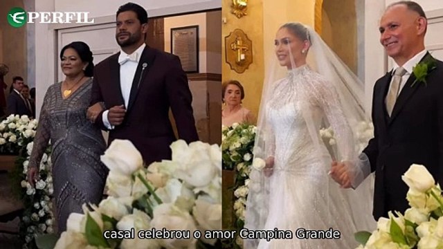 Hulk Paraíba e Camila Ângelo se casam em Campina Grande; Mariely Santos faz apelo sobre BBB e mãe de Duda Reis revela marca registrada da família.