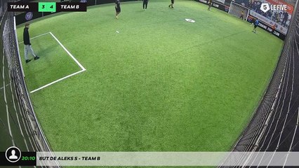 But de Aleks S - Team B