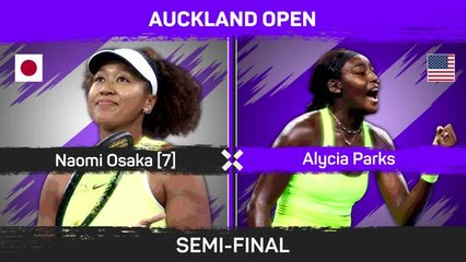 Osaka through to first final since 2022