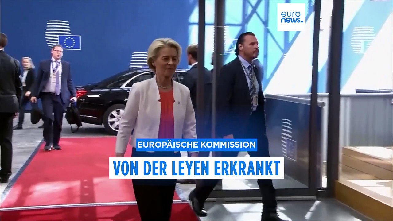 EU-Kommissionspräsidentin von der Leyen erkrankt an 'schwerer Lungenentzündung', sagt Termine für die nächsten zwei Wochen ab