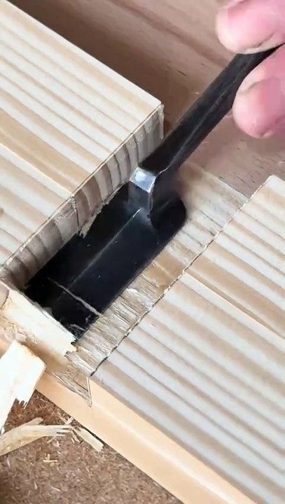 "Simple 3-Wood Joint Technique"-project2025-😎-#Woodworking #DIY #Joinery #WoodworkingTips #WoodCraft
