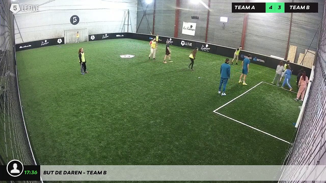 But de Daren - Team B