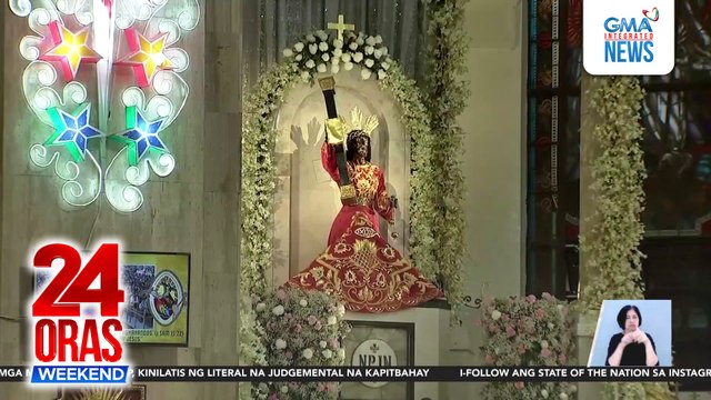 Ilang deboto ng poong Hesus Nazareno, pumunta na sa Quiapo para maiwasan ang siksikan sa araw ng pista | 24 Oras Weekend