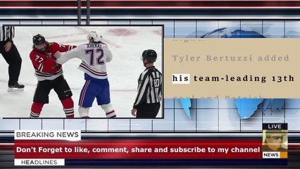 Soderblom shines as Blackhawks end five-game skid with win over Canadiens