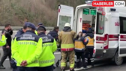 Düzce'de Kamyon ve Tır Kazası: 1 Yaralı