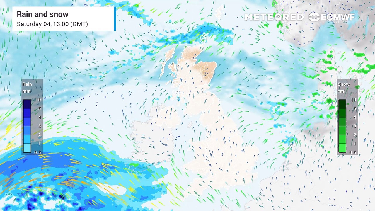 Heavy snow and freezing rain bring yellow and amber weather warnings across the UK