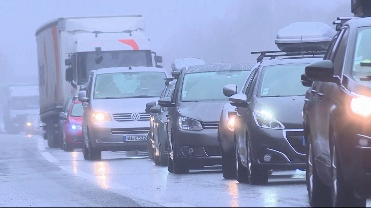 Corrèze : une série d'accidents sur l'A89 causée par la pluie verglaçante