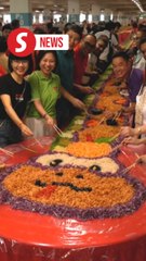 1,211m yee sang by Lotus's Stores makes into Malaysia Book of Records