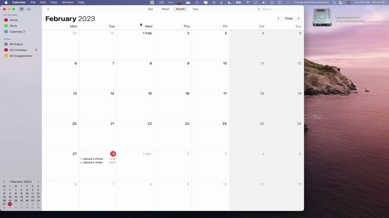 How to DELETE Calendars On the Calendar Application Using a Mac - Basic Tutorial | New