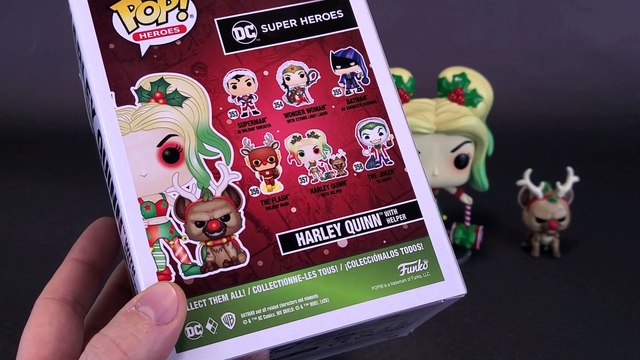 Funko Pop! DC Heroes DC Holiday Harley Quinn with Helper
