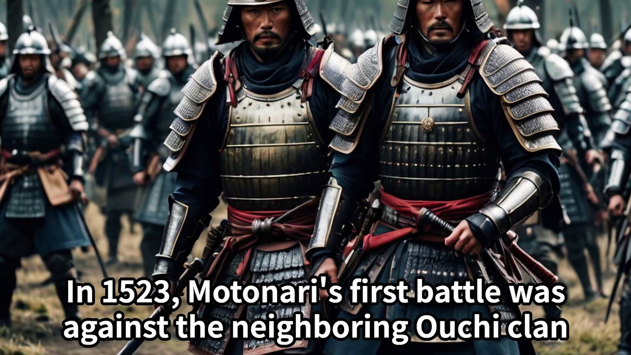 The history of Japan. The Life of Japanese Samurai, Motonari Mouri in English.