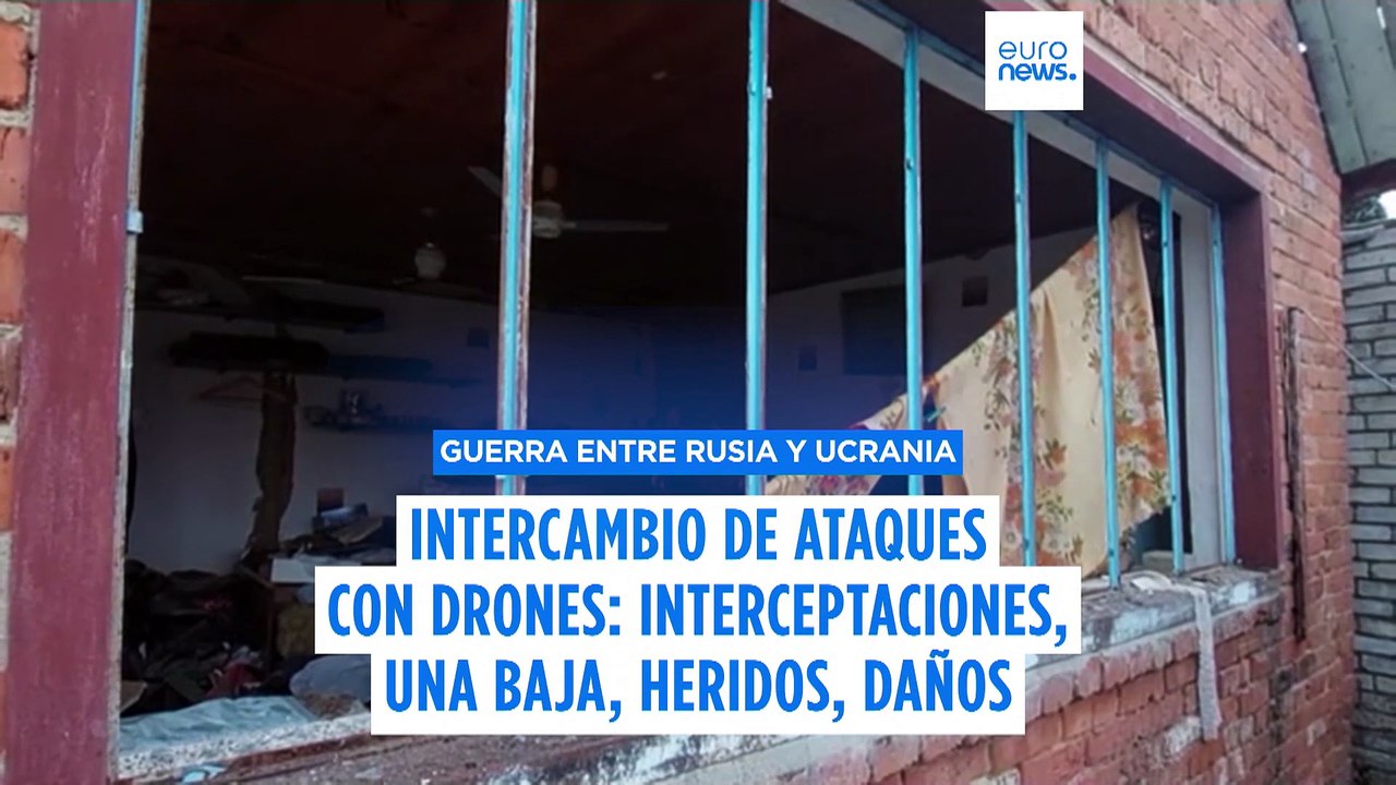 Escalada de tensión: Rusia y Ucrania intercambian ataques con drones