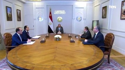 الرئيس عبد الفتاح السيسي يتابع جهود الحكومة لضمان تلبية احتياجات الدولة من المنتجات البترولية