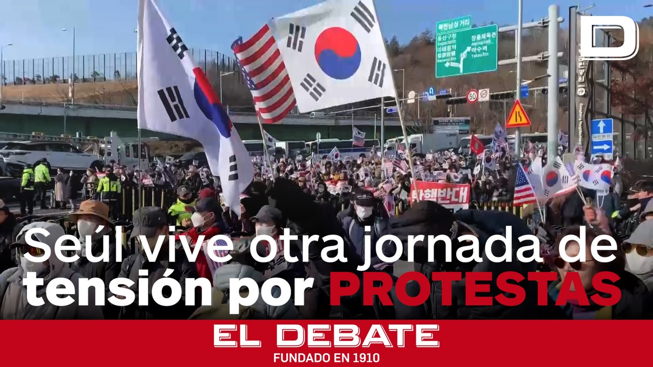 Seúl vive otra jornada de tensión por protestas...