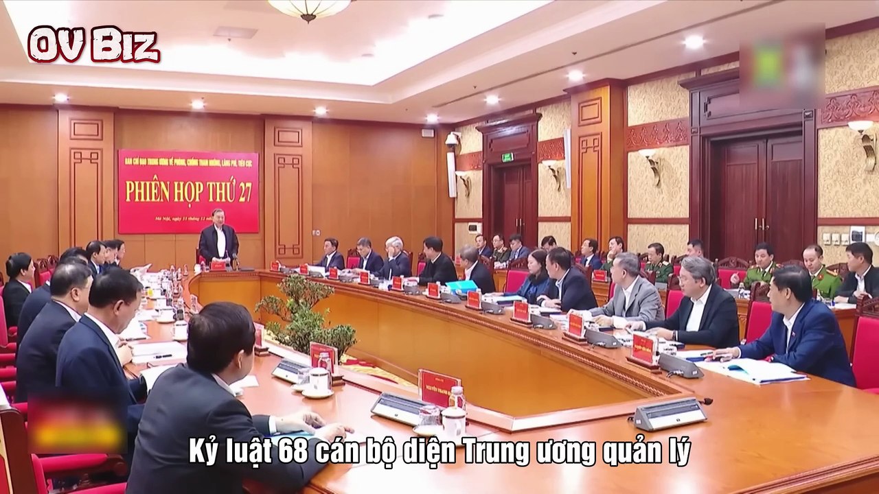 Kết quả phiên họp thứ 27 ngày 31/12/2024: Lần đầu tiên Bộ Chính Trị kỷ luật 2 nguyên TỨ TRỤ