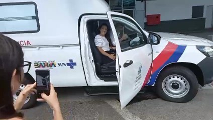 Mutuípe recebe ambulância nova