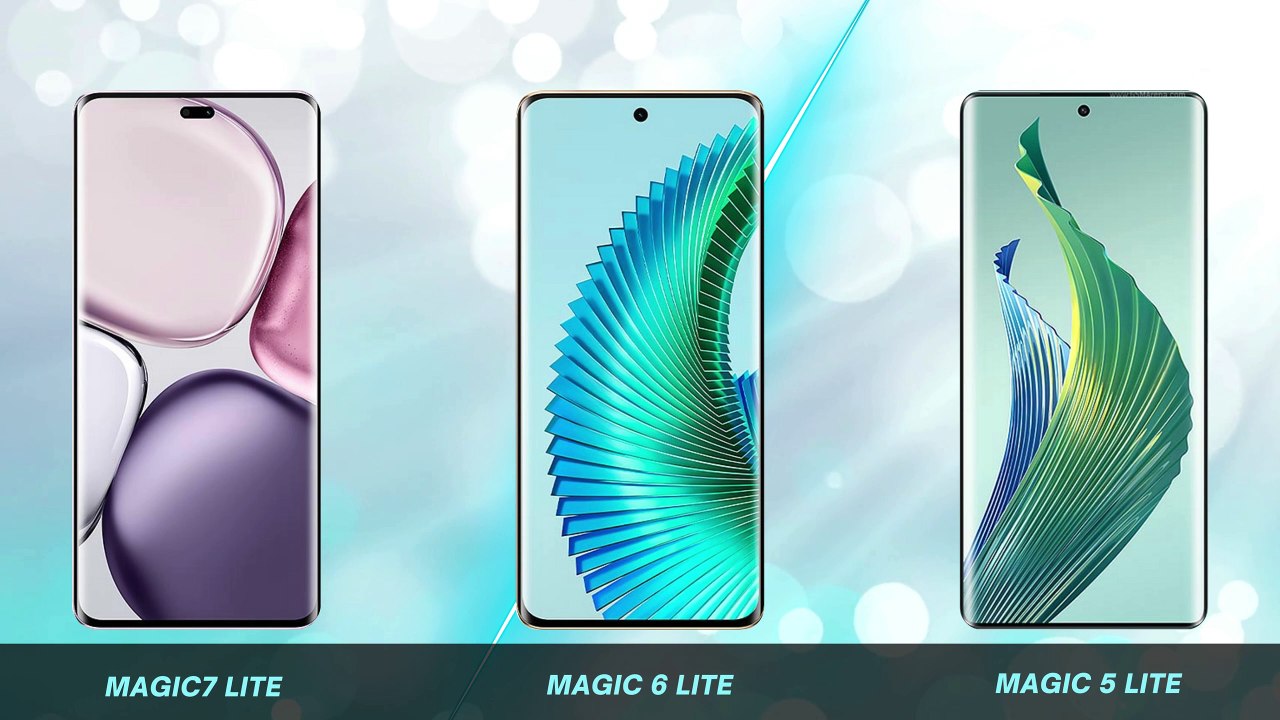 Honor Magic 7 Lite Vs Honor Magic 6 Lite Vs Honor Magic 5 Lite