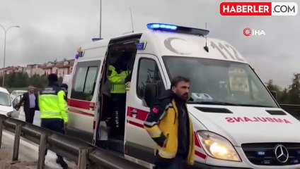 Kocaeli'de Arızalanan Otomobil Zincirleme Kazaya Sebep Oldu: 1 Yaralı