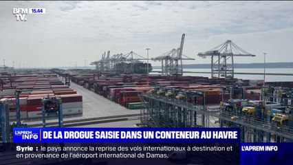 Plus de deux tonnes de cocaïne saisies dans un conteneur au Havre