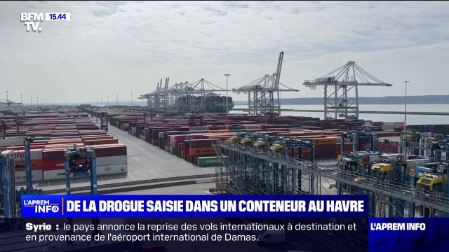 Plus de deux tonnes de cocaïne saisies dans un conteneur au Havre