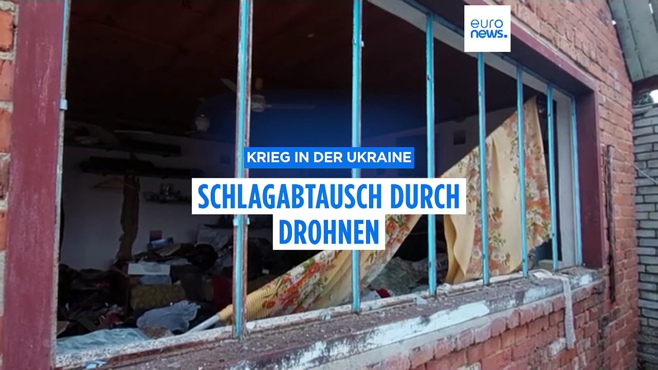 Krieg in der Ukraine: Schlagabtausch durch Drohnen