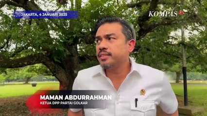 Maman Golkar Wanti-wanti Dampak MK Hapus Presidential Threshold20 Persen