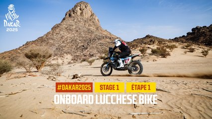 Onboard Lucchese bike - Stage 1 - #Dakar2025
