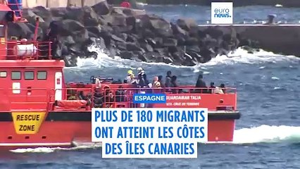 Près de deux cents migrants pris en charge dans l'archipel des Canaries