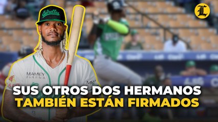 Raimel Tapia revela que sus otros dos hermanos también están firmados para jugar en Grandes Ligas