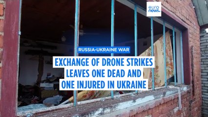 Drone strike exchange leaves one dead and one injured in Ukraine