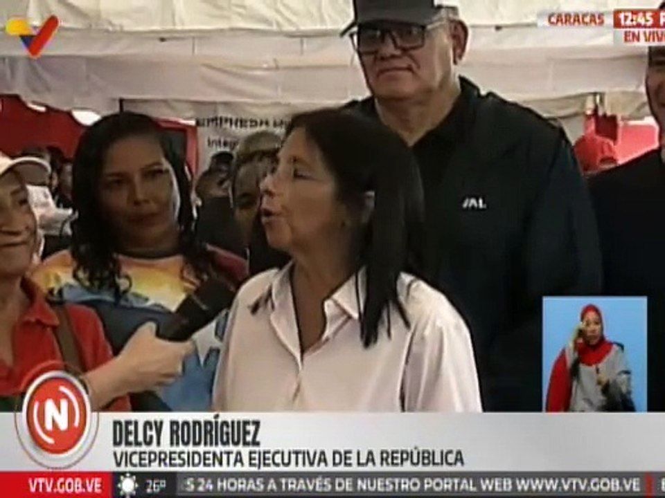 Vpdta. Delcy Rodríguez: CLAP distribuyó 132 millones de combos y 140 mil t. de proteínas en 2024